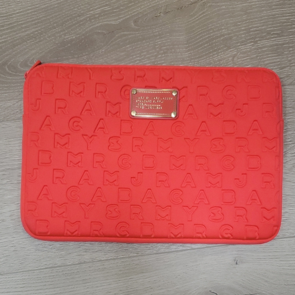 Marc By Marc Jacobs Red Laptop Sleeve